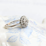 Vintage cocktail diamond ring