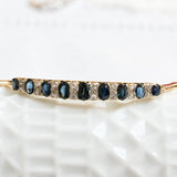 Art deco sapphire and diamond bracelet