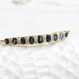 Art deco sapphire and diamond bracelet