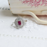 Vintage ruby ring