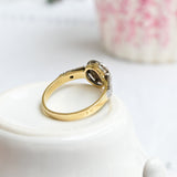 Art deco soliteire style ring