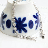 Diamond rivière bracelet