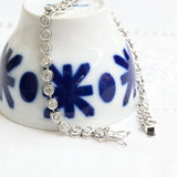 Diamond rivière bracelet