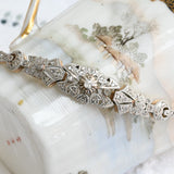 Vintage 40s diamond bracelet
