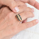 Vintage sapphire and diamonds