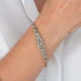 Vintage 40s diamond bracelet