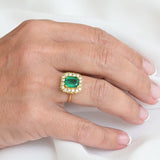 Antique emerald ring from the 1950s