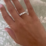 Eternity Diamond Ring in White Gold